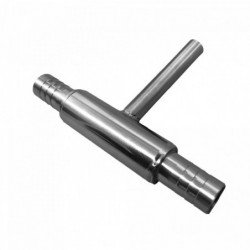 Brew Monk inline thermowell for counterflow chiller 13 mm - Brouwland