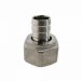 Brewferm hose barb with nut in SST 12 F to 13 mm 