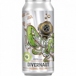 Brew Toon Divernaut – Alcohol Free IPA 0.5% 440ml Can - Fountainhall Wines