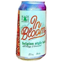 Black Flag Brewing In Bloom Witbier 6 pack 12 oz. Can - Petite Cellars