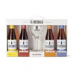 St Idesbald Abbey Beer Gift Pack 4X33cl And Glass - The Crú - The Beer Club