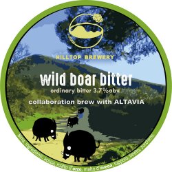 Hilltop Wild Boar Bitter 33 cl - Hilltop Brewery