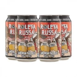 Pack 4 s Roleta Russa APA Lata 350ml - CervejaBox