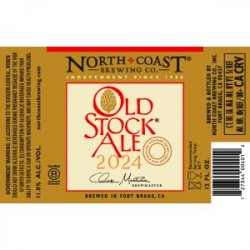 North Coast Old Stock Ale 2024 12oz - Bine & Vine