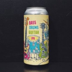 Burning Sky Brewery Bass Drums Guitar