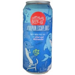 Offshoot Beer Co. x Stone Brewing Dolphin.Escape.Bikes Hazy IPA 473mL ABV 6.3%  USA Craft Beer - Hopshop