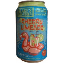 Blakes Cherry Limeade Cider 12oz 6pk cn - Luekens Wine & Spirits