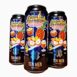 Ten Men: Calm in Paradise Pineapple Pear Coconut - Little Beershop