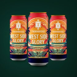 Thornbridge West Side Glory, 7% West Coast IPA 12 x 440ml cans - Thornbridge Brewery