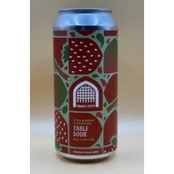 Vault City Brewing Strawberry & Rhubarb Table Sour Vault City Brewing Strawberry & Rhubarb Table Sour