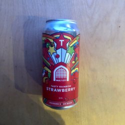 Vault City - Tasty Rainbow Strawberry 5.1% (440ml) - Beer Zoo