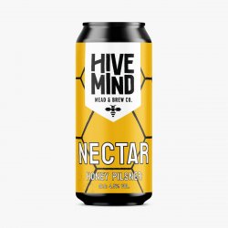 Hive Mind Nectar - Honey Pilsner - Hive Mind Mead & Brew Co