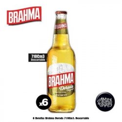 MEGA OFERTA - 18 Brahma Dorada 710Cm3 - Almacén de Cervezas