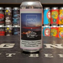 Ārpus Brewing Co. Ārpus X Xul Beer Co Strawberry X Red Currant X Coconut X Pineapple X Lemon Smoothie Sour Ale