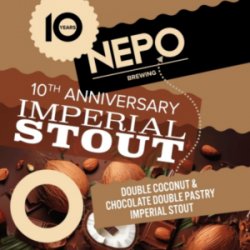 NEPO 10Th Anniversary Imperial Stout - ØL2GO