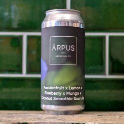 Ārpus Brewing Co. Passionfruit X Lemon X Blueberry X Mango X Coconut Smoothie Sour Ale