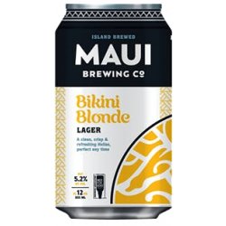 Maui Brewing Co. Bikini Blonde Lager 6 pack 12 oz. Can - Outback Liquors