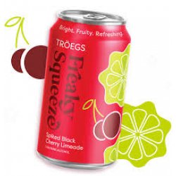 Troegs Freaky Squeeze Black Cherry Limeade 24 pack12 oz cans - Beverages2u