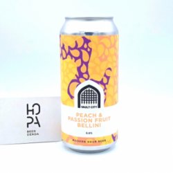 VAULT CITY Peach & Passion Fruit Bellini Lata 44cl - Hopa Beer Denda