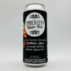 Timber City South Sound Pounder Nectarine & Shiso  Ginger Beer Can - Bottleworks