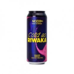 NOZIB Special Brews COLD AS RIWAKA Cold IPA NOZIB Special Brews COLD AS RIWAKA Cold IPA