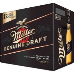 Miller Genuine Draft 12 pack 12 oz. Bottle - Outback Liquors