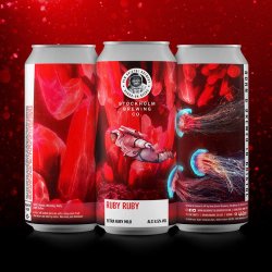 New Bristol STOCKHOLM BREWING CO COLLAB: Ruby Ruby - Extra Ruby Mild 6.5% 440ML - New Bristol Brewery