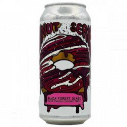 Amundsen – DONUT SERIES – Black Forest Glaze With Toasted Coconut Swirl - Rebel Beer Cans