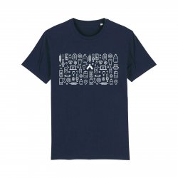 Untappd Anatomy Logo T-shirt - Untappd EU Store - DUPLICADA