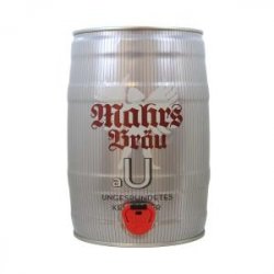 Mahrs Brau Ungespundet Fusto 5 Lt. (con rubinetto) - 1001Birre