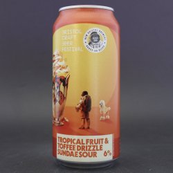 New Bristol Brewery - Tropical Fruit & Toffee Drizzle Sundae Sour - 6% (440ml) - Ghost Whale