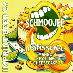 Imprint Beer Co - Schmoojee :Patisseree Mango Key Lime Cheesecake - Left Field Beer