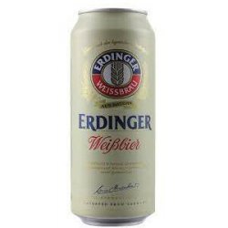 Erdinger Weissbier Heffeweizen 4 pack16oz cans - Beverages2u