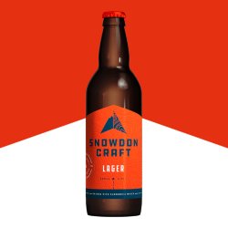 Great Orme Brewery: Snowdon Craft Lager 4.7% - Fire & Ice