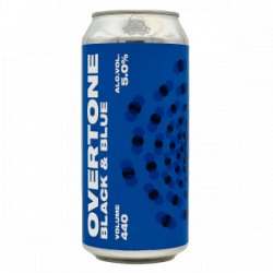 Overtone Brewing – Black & Blue - Rebel Beer Cans