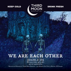Hazy DIPA - 4-pk of We Are Each Other 473mL cans - Third Moon Brewing