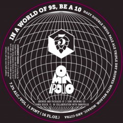 3 Sons Brewing x Omnipollo - In A World of 9's Be A 10 - Left Field Beer
