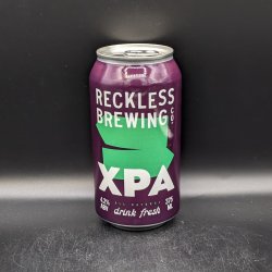 Reckless Brewing XPA Can Sgl - Saccharomyces Beer Cafe