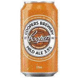 Coopers Mild Ale Cans 24 x 375ml (Carton) - Bayfields