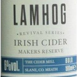 the cider mill lamhog makers reserve irish cider - Martins Off Licence