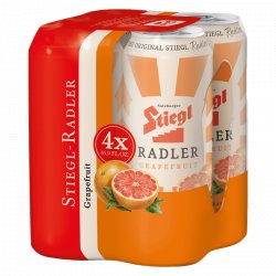 Stiegl Radler Grapefruit 4-pack - The Open Bottle