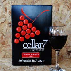 Cellar 7 - Cabernet Sauvignon - 30 Bottle Red Wine Kit - Brewbitz Homebrew Shop