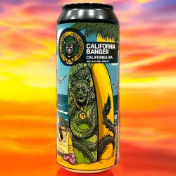 PIWNE PODZIEMIE. CALIFORNIA BANGER. CALIFORNIA IPA. LATA 500 ML. - Hidden Beers