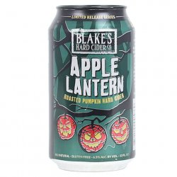 Blakes Apple Lantern Roasted Pumpkin Hard Cider - CraftShack