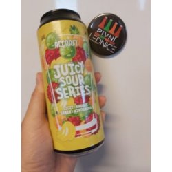 Recraft Juicy Sour Series: Litchi, Pineapple, Banana, Grapes 4,1% 0,5l - Pivní lednice