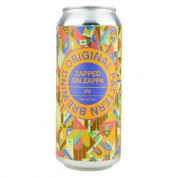 Original Pattern Zapped on Zappa IPA - CraftShack