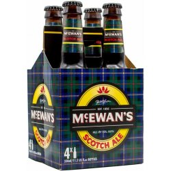 McEwan's Scotch Ale 4 pack 12 oz. Bottle - Petite Cellars