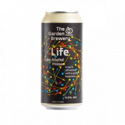 The Garden Brewery Life - Low Alcohol Pilsner The Garden Brewery Life - Low Alcohol Pilsner