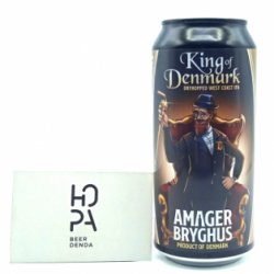 AMAGER King Of Denmark Lata 44cl - Hopa Beer Denda