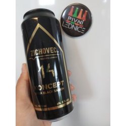 Zichovec Koncept India Black Saison 14°6% 0,5l - Pivní lednice